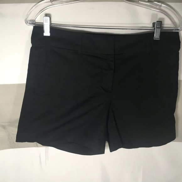 Ann Taylor Factory Signature Black Shorts Size 2 - Picture 1 of 5